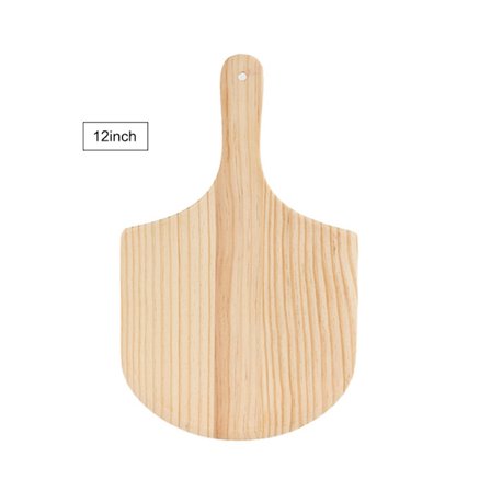 Trepizza i tre fra furu med anti-skåldehåndtak for hjem og restaurant, 12 tommer