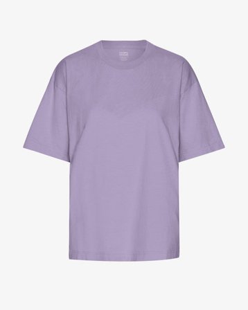 Oversized Organic T-Shirt - Purple Jade - Female - S
