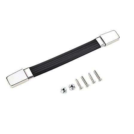 Gitarrförstärkarlådans Handtag med Silverpläterad Ände Högtalarlåda Amp Rem Handtag