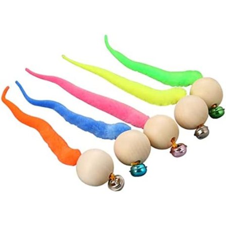 Färg Mylar Skrynkla Boll Stor Katt Skrynkla Boll Leksak Färg Badm