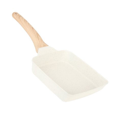 Tamagoyaki Non-stick Omelettpanne Medisinsk Steinbelegg Pannekake Stekepanne