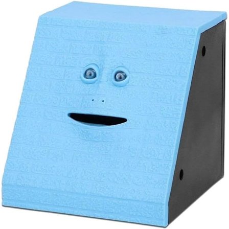 Nyhed Ansigt Bank Mønt Sparekasse Børns Opsparingssamling Sparekasse (Murstensblå)