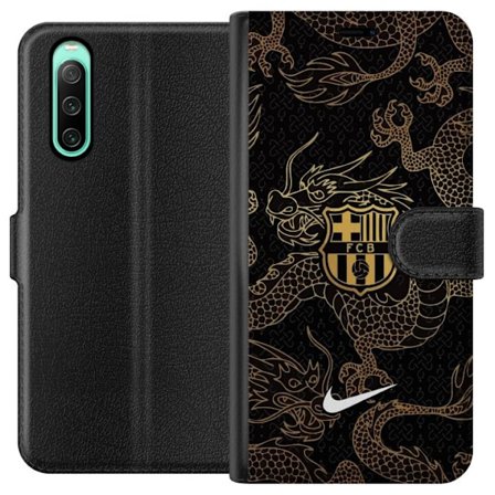 Kompatibelt Plånboksfodral till Sony Sony Xperia 10 IV FC Barcelona