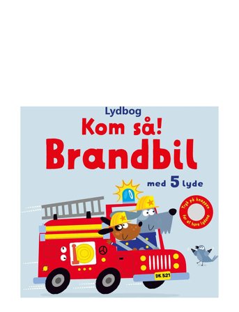 GLOBE Kom Så, Brandbil! - Med 5 Lyde - Multi/patterned - DANISH