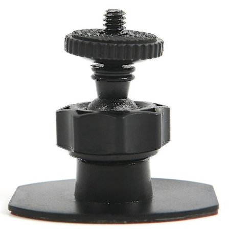 Bilforrude Sugeskålsmontering Holder Bilnøgle Kamera Sort