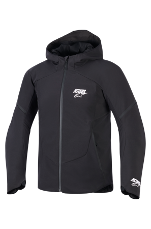 Motorjas Alpinestars Aeroshell WP Zwart/Zwart M