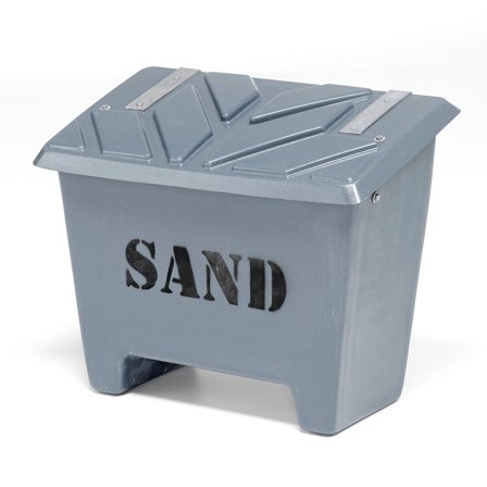 Streugutbehälter, 130 Liter, grau