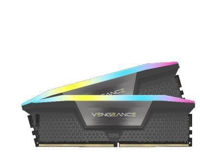Corsair DDR5 5600MHz 32GB (2x16GB) DIMM Unbuffered AMD EXPO VENGEANCE RGB DDR5 Grey Heatspreader RGB