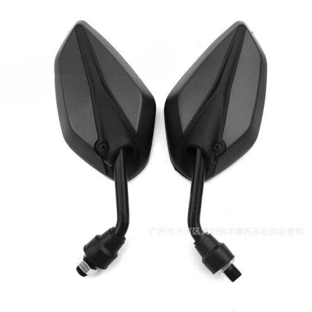 2 kpl Taustapeili Peilispoileri MUSTA - varastossa black