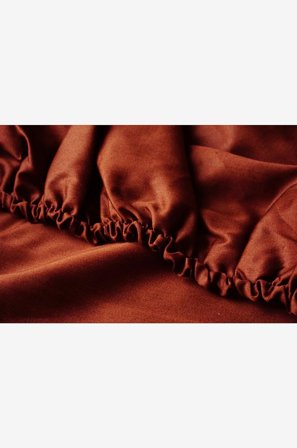 DecoFlux - Dra-på-laken Solid - Brun - Dra-på-laken - 140X200 - Fra Homeroom