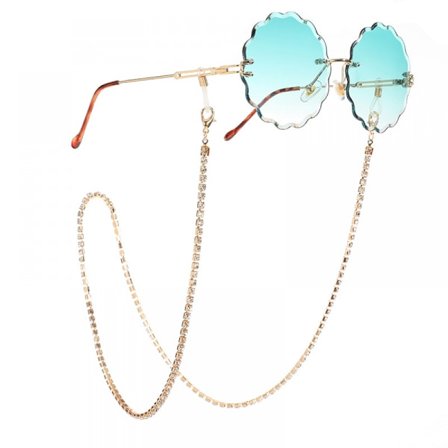 Glasögonkedja Goth för kvinnor och män, glasögonhållare kedja Lany