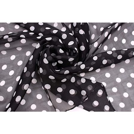 Sommerlett pustende lett skjerf smal polyester lang myk skjerf, komfortabel og lett, pustende og glatt.