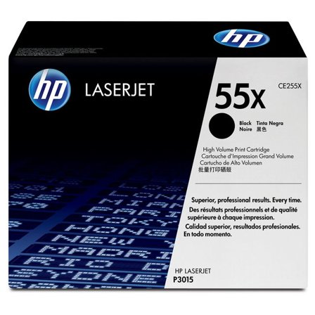 HP Toner CE255X 55X 12,5K Svart - Lyreco - Toner och bläck - Tonerkassetter - Toner HP