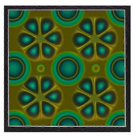 4 X 4 tommer Magnetisk Felt Visningsfilm, magnetisk Feltviser, magnetisk Flux Display, magnetmønster De (FMY)