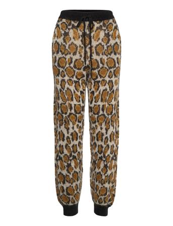 Rhea Knit Pants Brown ROTATE Birger Christensen