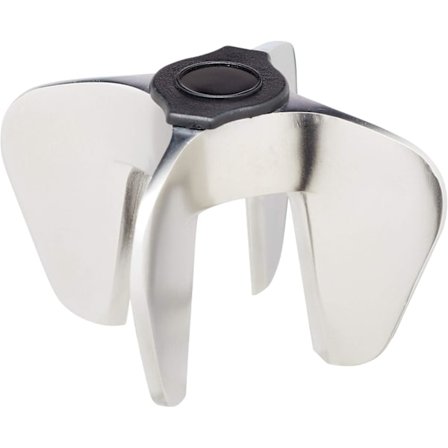 Samppanja-/kuohuviinipullonavaaja, ruostumaton teräs, 7 x 7 x 4 cm