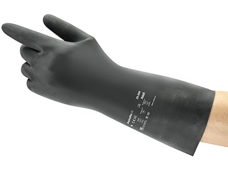 ALPHATEC Kemikaliehandske 29-500 8 - Lyreco - Skyddsutrustning - Engångshandskar - Kemikaliehandskar