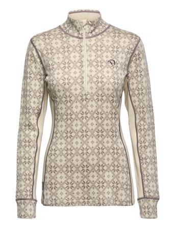 Rose H/Z Base Layer Tops Beige Kari Traa