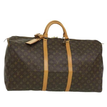 Louis Vuitton Vintage, Pre-owned Weekend Bags Bruin, Dames, Maat:ONE Size,leer