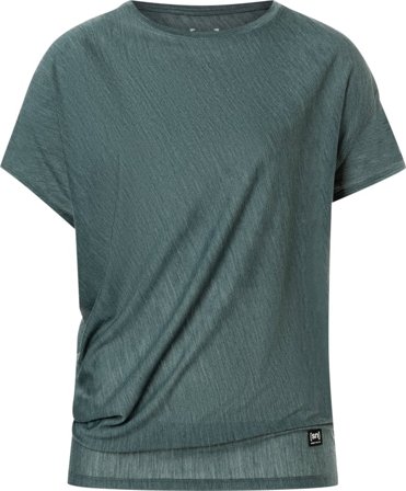 Super.natural Women's Yoga Loose Tee Women Short sleeved fitness sweater Blue L