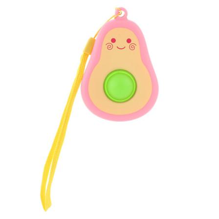 Fidget Toy Rainbow Christmas Mini-enkel Sensorisk Fruktformad