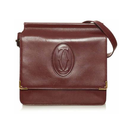 Cartier Vintage Pre-owned Shoulder Bags Rød, Dame Vintage Tasker, Størrelse: ONE Size