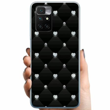 Xiaomi Redmi 10 Tpu Mobilskal Bling Heart