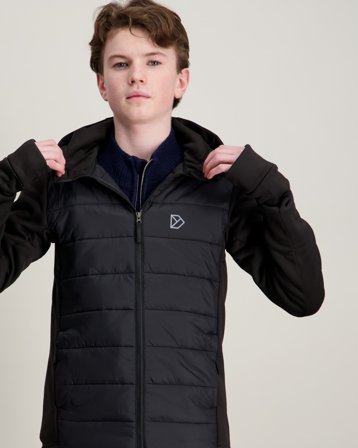Didriksons KAPRIS KIDS FZ 2 Sort Jakker Dreng - Kids Brand Store