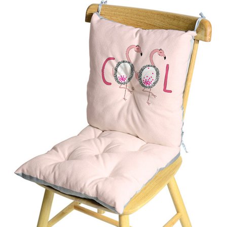 Tryckt sittdyna i bomull och linne, integrerad sittdyna i nordisk stil, hemmadyna i sammet, dyna, integrerad dyna