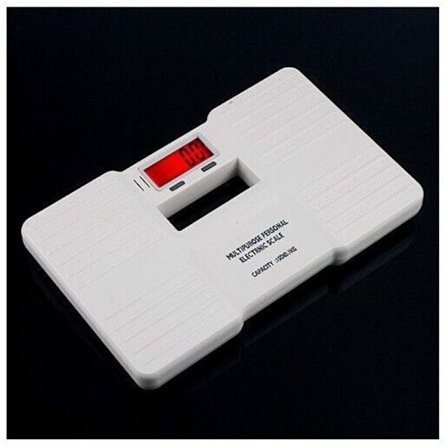 /EA/Mini Digital Personvekt for Bad (Hvit)