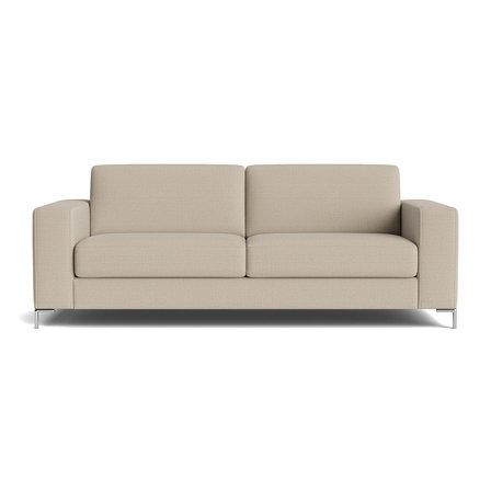 Pesaro 3 personers sofa - Basel Beige - 222x92x84 - Sofa, 3 personers sofa