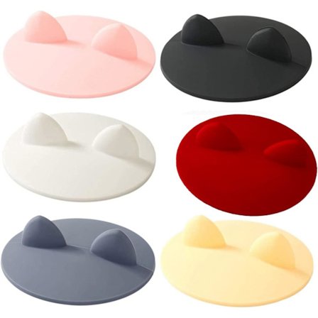 6 stk Silikon Kopplokk Tegneserie Kopplokk Silikon Kopplokk D, ZQKLA