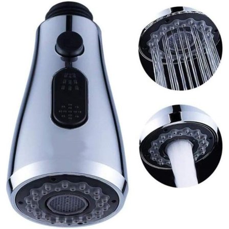 Funktioner Köksblandare Sprayhuvud Ersättningsdel - Utdragsinställningar Duschmunstycke för köksblandare, G 1/2-anslutning