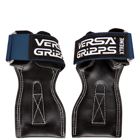 Lifting Straps & greb Versa Gripps XTREME Azurite Blue - Bodyman.dk