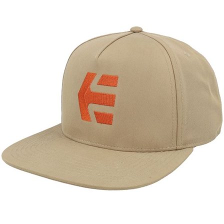 Etnies - Camo snapback Keps - Icon Tan/Orange Snapback @ Hatstore