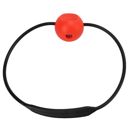 Dykke Scuba Tank Cylinder Banger Knocker Ball Undervanns Signal Enhet for Utesport (Svart Rem Oransje Ball)