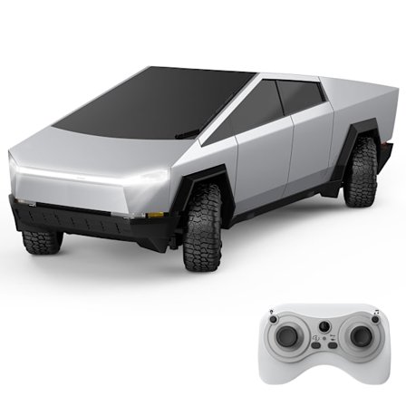 Fjernstyret Monstertruck 1:16 Skala 4WD RC Bil, Ny Energi Cyber Legetøj med Lys & Lyd, Bedste Gave til Drenge Piger Alder 6 7 8 År