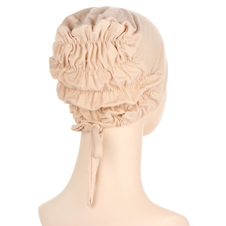 Head Wrap Bonnet BEIGE - high quality
