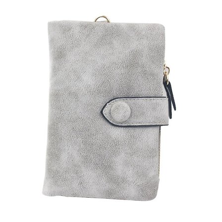 Söt dam Tri-fold plånbok kortfodral i kort design PU-läder