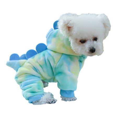 Lemmikkieläinten vaatteet Koiran vaatteet - Koiran kissan pennun takki Vaatteet Pehmeä korallifleece Materiaali Haalari Talvitakki Hatulla Takki 