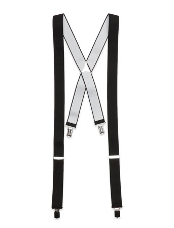 Braces Plain Black Amanda Christensen