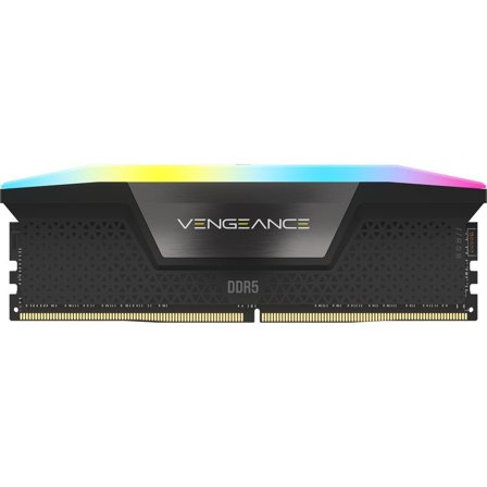 Corsair Vengeance RGB - DDR5 - sett - 48 GB: 2 x 24 GB - DIMM 288-pin - 5200 MHz / PC5-41600 - ikke-bufret