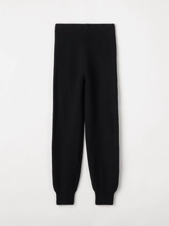 Soft Goat - Track Pants - Women cashmere pants - S - Black