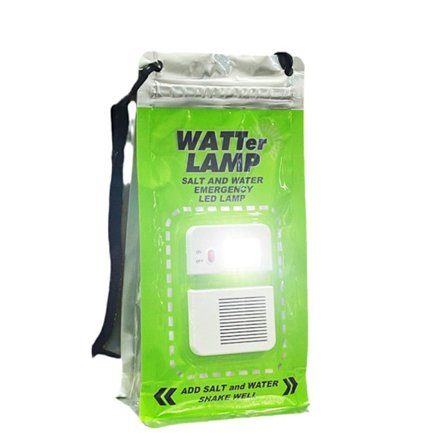 Saltvannslampe Nødlampe GRØNN