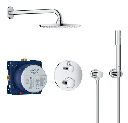 Grohe Grohtherm Brusesystem Krom, Badeværelse