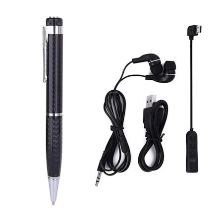 Digital Voice Optager Pen Professionel Lyd Lyd Optagelse aktiveret langdistance U Disk 32GB WAV 192Kpb Diktafon