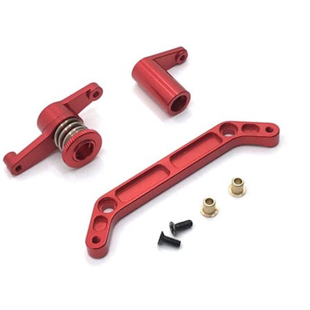 Metallveivstyringshjulmontering for JLB Racing CHEETAH 11101 21101 J3 Speed ​​1/10 RC Bil Oppgraderingsdeler, A