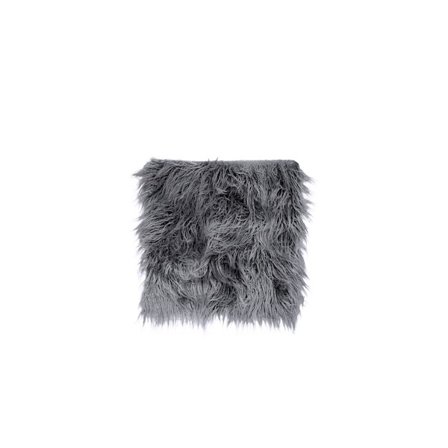 Stolsdyna / Pälsimitation Grå 40x40 Chic Antique