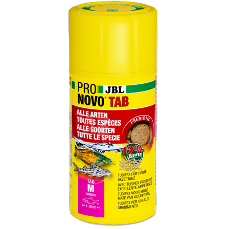 JBL - Pronovo Tab M 250 ml - Akvaristikk - Fiskefôr & fiskemat - Fôrtabletter - ZOO.no