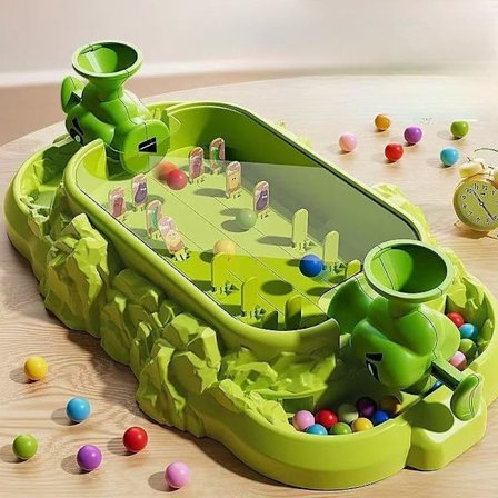 Plants vs Zombies Ertepistol Spillsett - Familie Bordspill med Actionfigurer & Klistremerker, Halloween Julegave